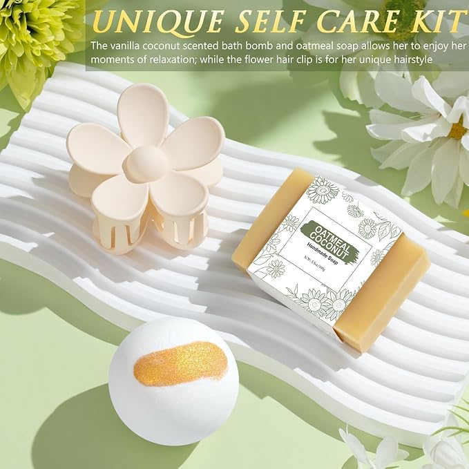 Birthday Gifts for Women Self Care Get Well Soon Gift Baskets, Spa Care Package Thinking of You Gift Set, Sympathy Inspirational Christmas Sunflower Gifts for Women Her Mom Friend Sister Wife Teacher