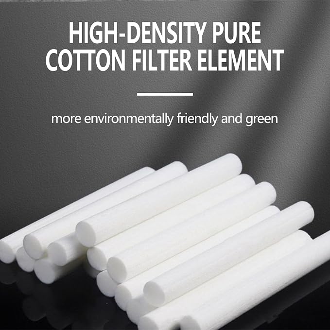 70PCS Humidifier Filter Sticks Refill – Replacement Cotton Wicks for Mini Portable Humidifiers & Essential Oil Diffusers – Compatible with Small Air Humidifiers for Home, Office, Bedroom