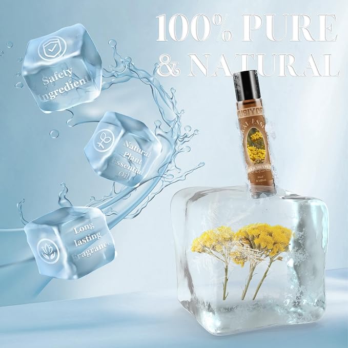 Helichrysum Essential Oil 10ML - 100% Pure and Natural Therapeutic Grade Oils for Aromatherapy Diffuser - 0.34 Fl Oz/Helichrysum
