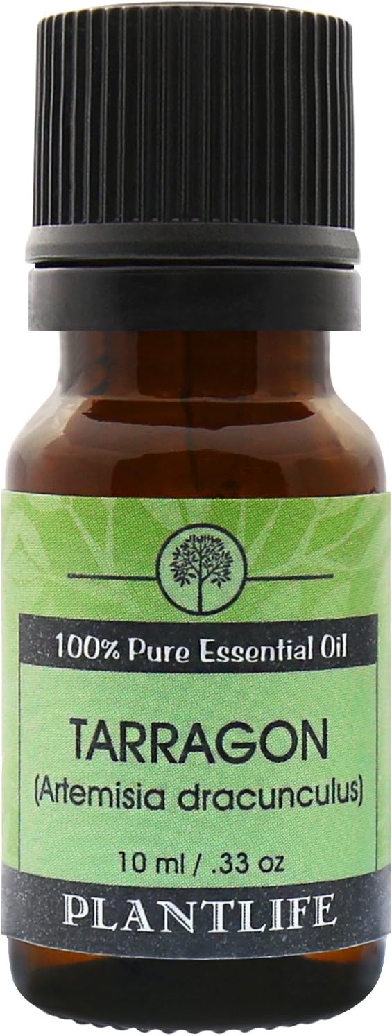 Plantlife Tarragon Aromatherapy Essential Oil - Straight from The Plant 100% Pure Therapeutic Grade - No Additives or Fillers - 10 ml