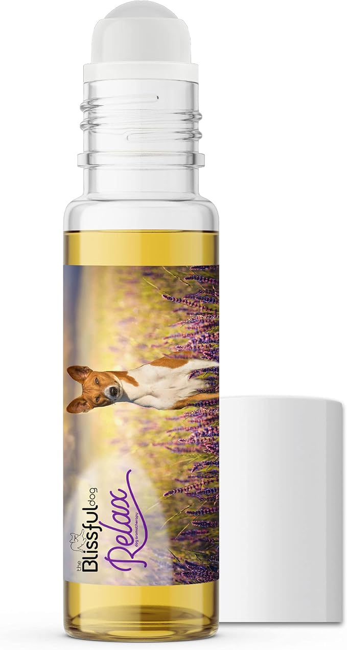 The Blissful Dog Basenji Relax Roll-ON Aromatherapy for Dogs - Anxiety Relief for Dogs