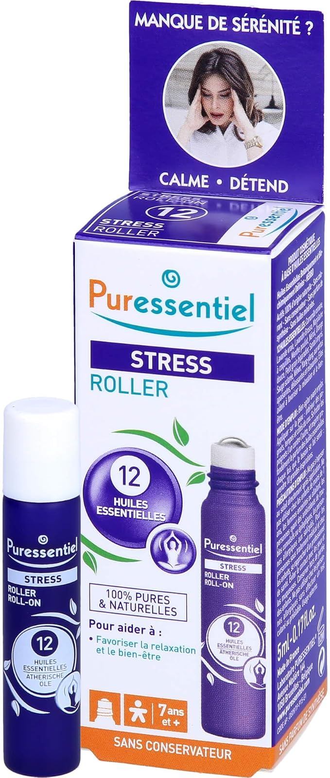 PURESSENTIEL Puressentiel Stress Rollon 5Ml, 5 ML