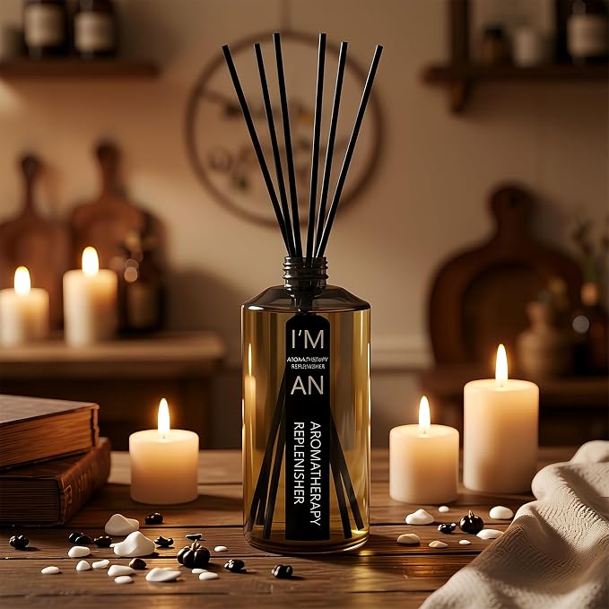 Reed Diffuser Oil Refill Hilton, 500ml/16.9Fl oz - Premium Long Lasting Floral Essential Oil, Home Fragrance for Hotel Didduser, Bedroom, SPA, Bathroom Home Decor