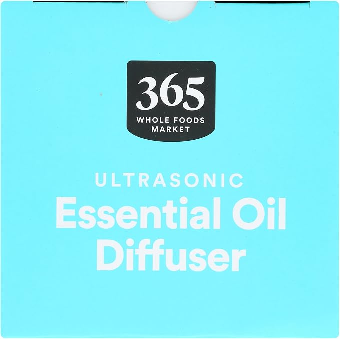 365 by Whole Foods Market, Ultrasonic Essential Oil Diffuser, Sedona, Covers up to 215 Sq Ft
