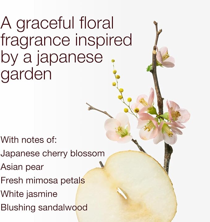 Bath & Body Works Japanese Cherry Blossom 3-Wick Candle - Scented Candle for Home Use - Long-Lasting, Room-Filling Fragrance - High Fragrance Oil Concentration - Soy Wax Blend - 2-Pack