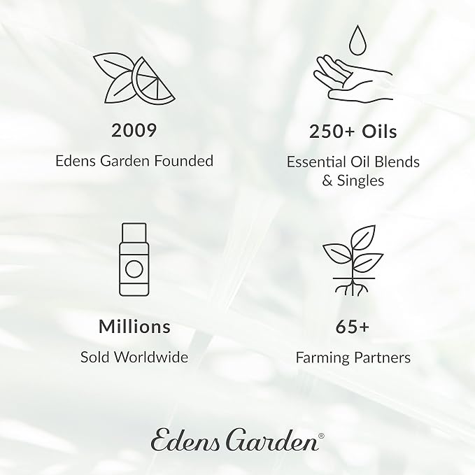 Edens Garden Essential Oils De-Stress 6 Set – 100% Pure Therapeutic Grade, Undiluted Aromatherapy Blends for Relaxation, Calming & Mood – Ideal for Diffusers, Home, Office & Self-Care, 10 ml/ 6 Pack