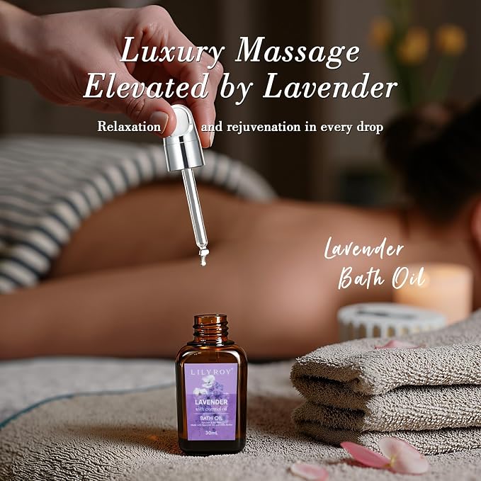 Gifts for Women, Birthday Gift - Lavender Bath and Body Gift Set, Spa Gift Basket for Women | Mothers Day Gifts for Mom, Self Care, Spa Gift for Valentines Day, Christmas Gift, All Occasion