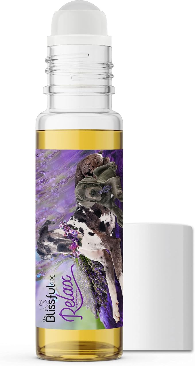 The Blissful Dog Great Dane Relax Roll-ON Aromatherapy for Dogs - Anxiety Relief for Dogs