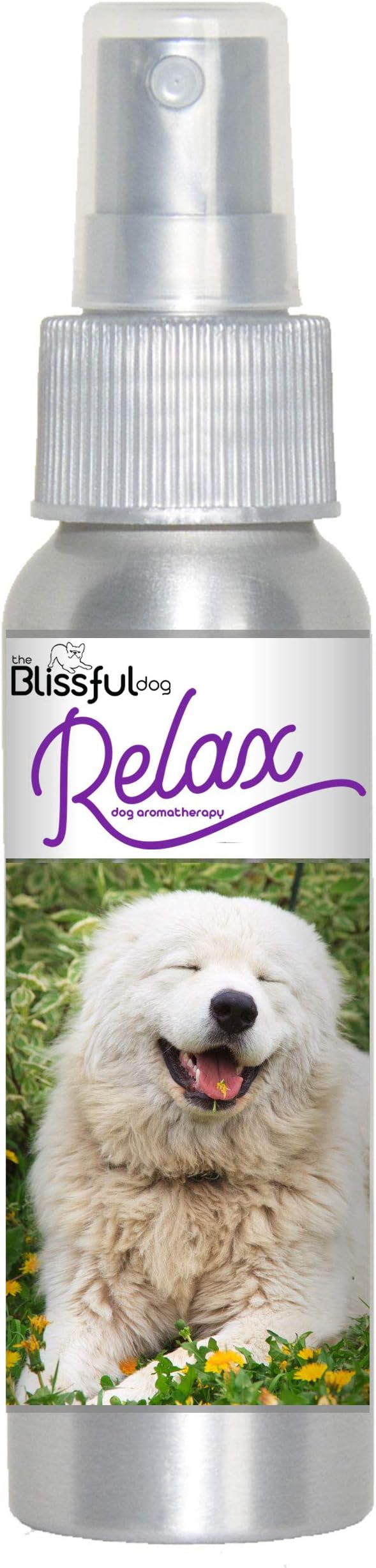 The Blissful Dog Great Pyrenees Relax Dog Aromatherapy Spray for Your Dog's Anxiety