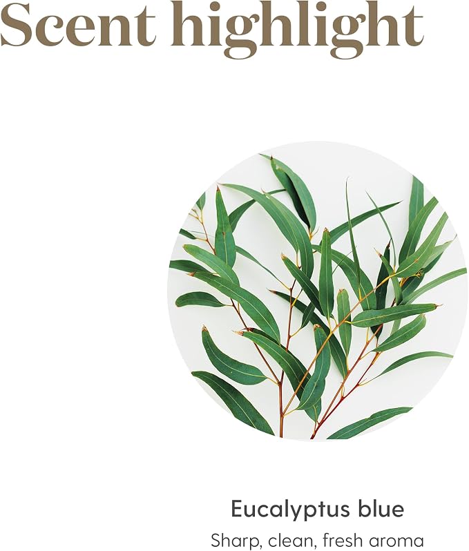 Young Living Eucalyptus Blue Essential Oil | 5 ml | Premium, Invigorating Botanical Extract | Crisp, Refreshing Aroma for Diffusers, Wellness, Comfort, & Soothing Aromatherapy Experience