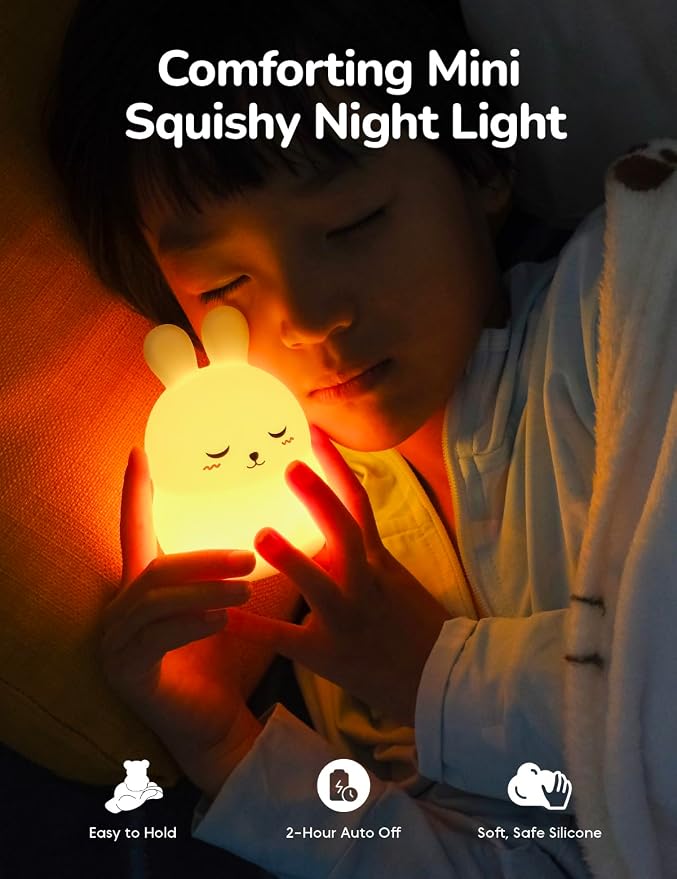 Mini Breathing Pal 'Bonnie' - Mindfulness Breathing Light, Guided Visual Meditation Breathing Light, Anxiety Relief Items for Calm Down Corner/Meditation/Sleep Aid for Adult/Kid