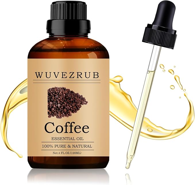 Coffee Essential Oil 120ML - 100% Pure and Natural Oils for Aromatherapy Diffuser - 4 Fl Oz/Coffee
