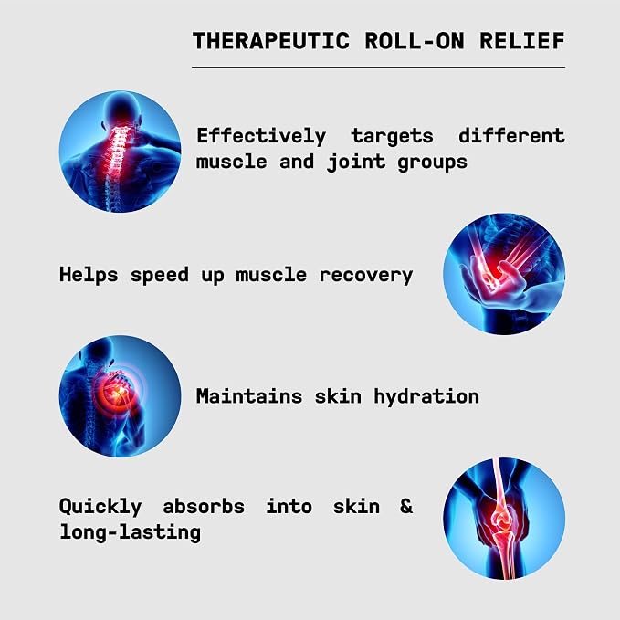 Muse Apothecary Hemp Ritual - Roll-On, USDA Certified Organic Hemp Seed Oil, Post-Workout Recovery, Muscle & Joint, Tension & Discomfort