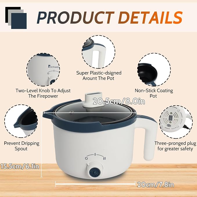 Wax Melting Pot for Candle Making, Candle Making Kit with 90*Wicks, 100*Wick Stickers, 45*Centering Device, 1*Stirring Spoon, Electric Wax Melter with Pouring Spout