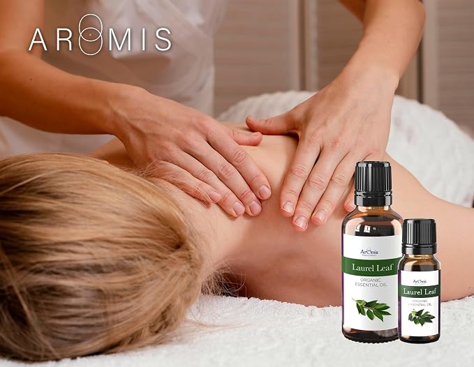 ArOmis Laurel Leaf (Bay Laurel) Essential Oil - 100% Pure & Undiluted for Aromatherapy & Diffusers - 30ml (1 Fl Oz)