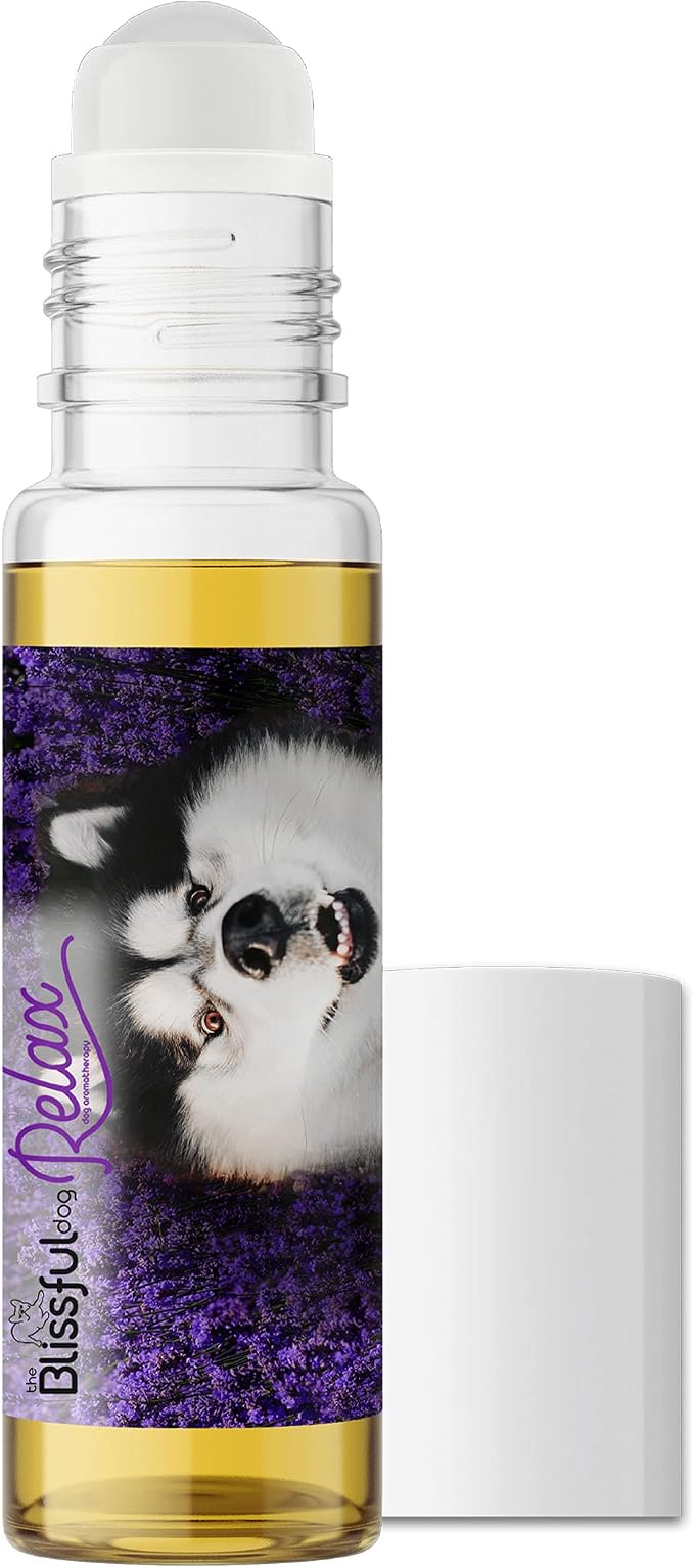 The Blissful Dog Malamute Relax Roll-ON Aromatherapy for Dogs - Anxiety Relief for Dogs