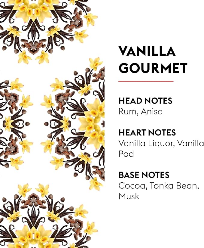 MAISON BERGER Lampe Berger Refill, 1 L, Vanilla Gourmet | Catalytic Lamp Fragrance Refill, Helps Neutralize Odors, ~160 h Fragrance Diffusion, Made in France