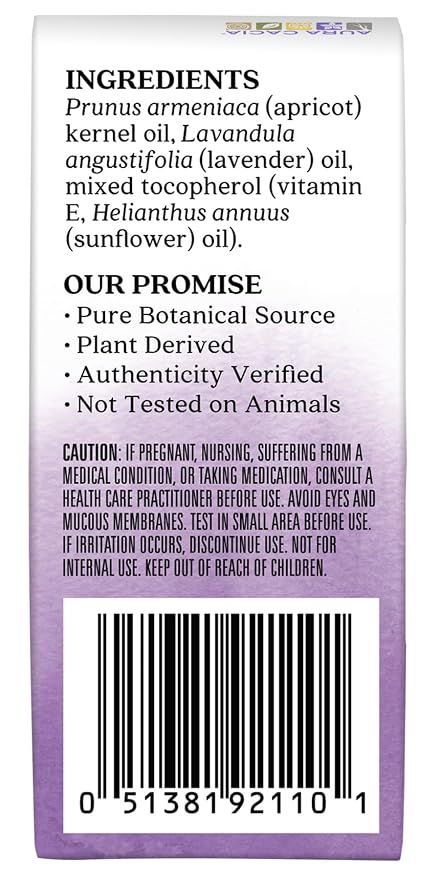 Aura Cacia Roll-On Essential Oil Blend, Lavender, 0.31 Ounce (Pack of 12)