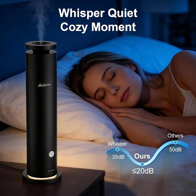 Waterless Scent Diffuser Starter Kit with 5 Essential Oils, Luxury Hotel-Class 1500 Sq Ft Cover Aromatherapy Diffuser Oil Machine, 6 Mist 4.06Oz Air Diffusers for Home Large Room Hotel SPA