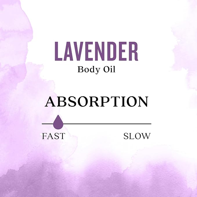 Aura Cacia Body Oil, Relaxing Lavender, 8 Fluid Ounce (Pack of 2)