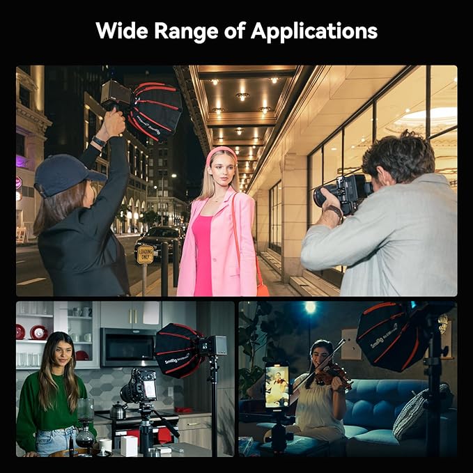 SmallRig 11.4”/29cm Mini Parabolic Softbox Quick Release, Compatible with SmallRig RC 60B/60C, RC 100B/100C Series COB LED Video Light, RA-D30-4358