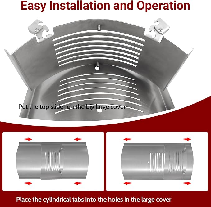 Flame Broiler Kit for Pit Boss PB1100 Series Pellet Grills Replacement Parts for PB Austin XL PB1000 PB1100 PB1150 PB1600 Navigator 1150 Traditions Pro Heat Deflector Part for PB Smoker Pellet Grill