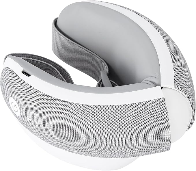 Eye Massager & Bluetooth Heat Sleep mask,Parents Gift Sets |With storage bag & greeting card | Migraine Relief,Relaxation,Bedtime Stress Relief | White Noise,3D airbag kneading| Smart Head Massager