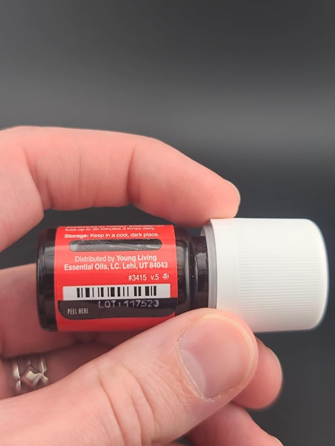 Young Living Raven Essential Oil Blend | 5 ml | Refreshing Aromatic Blend for Diffusers, Diluted Topical Use & Bath Time | Eucalyptus, Lemon, Wintergreen & Peppermint Oils | Portable Bottle