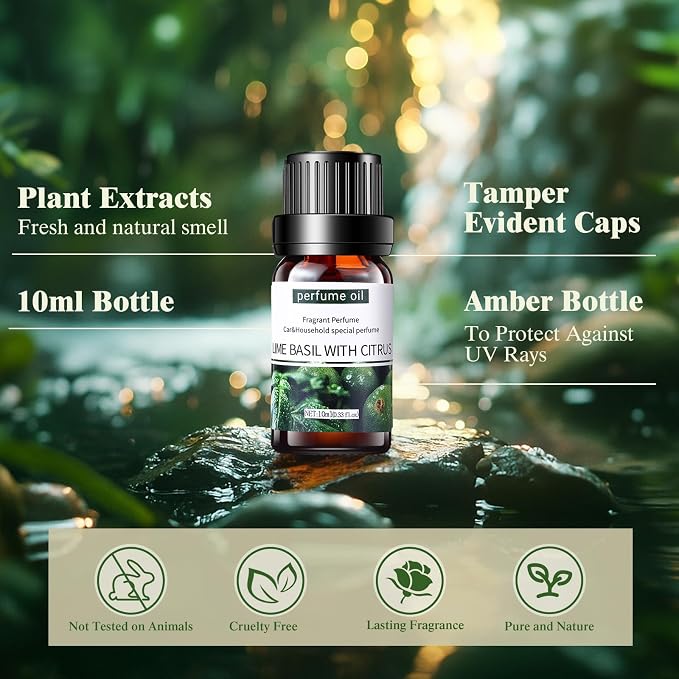 84 Pcs Essential Oil Set for Diffuser 10ml Sweet Orange Lavender Lemongrass Peppermint Eucalyptus Rose Each Fragrance Oil for Candle Making, Soap Making, Aromatherapy, Humidifiers (Classic)