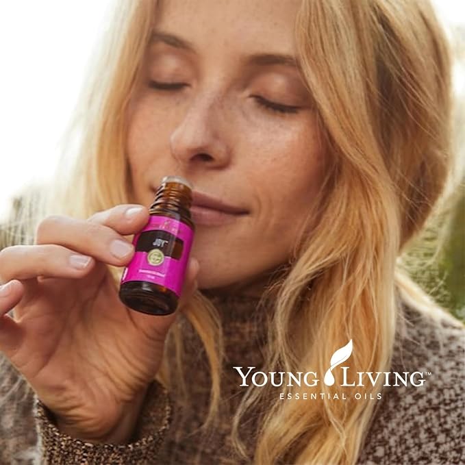 Young Living Joy Essential Oil Blend | 5 ml | Diffuse, Topical, or Natural Perfume | Floral & Citrus Aromatherapy | Soothing & Calming Aroma | Uplifting Spa-Like Scent