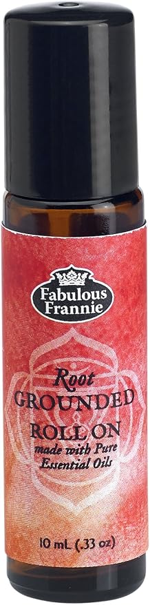 Fabulous Frannie 1st Chakra Root Grounded Pre-diluted ROLL ON Made with Pure Essential Oils .33oz (10ml)