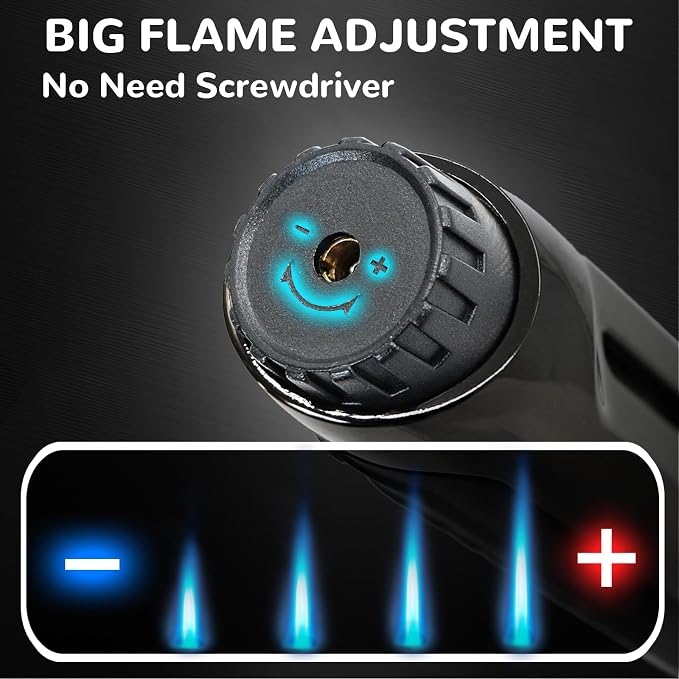 2 Pack Candle Lighter Electric Arc Long Flex Neck Utility Butane Torch Lighters Rechargeable USB Refillable Gas Jet Flame Windproof Lighter for Camping BBQ Grill Gas Stove