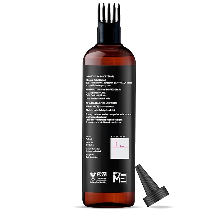 Botanic Hearth Biotin Oil for Hair Growth & Hair Treatment Oils | Strengthening Dry, Frizzy, Damaged Hair & Scalp Treatment | 6.7 Fl Oz