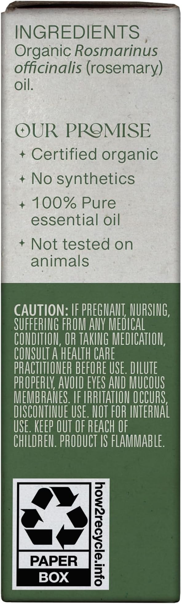Aura Cacia Rosemary, Boxed 0.25 fl. oz., Essential Oils | 0.25 Fl Oz (Pack of 1)