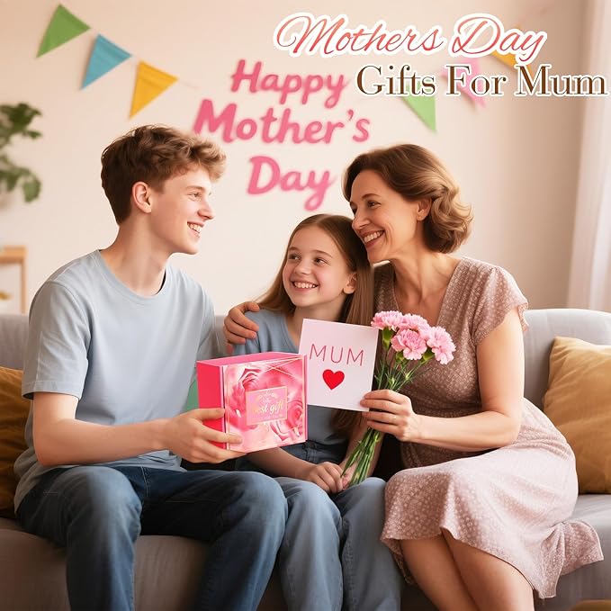Gifts for Mom, Wife, Grandma, Sister, Friends: Unique Birthday Gifts Baskets Set for Personalized Best Mom from Daughter Son, Spa Presents for Christmas, Birthday, Valentines, Mothers Day