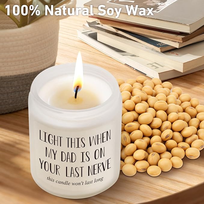 Gifts for Mom from Daughter Son, Funny Mothers Day Gift, Birthday Christmas Thanksgiving Day Gifts for Mom, Lavender Scented Candle