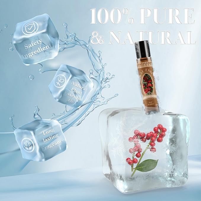 Wintergreen Essential Oil 10ML - 100% Pure and Natural Therapeutic Grade Oils for Aromatherapy Diffuser - 0.34 Fl Oz/Wintergreen