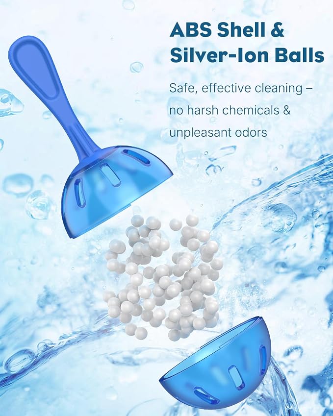 Pawfly 12 Pcs Humidifier Cleaner, Demineralization Cleaning Ball, Humidifier & Fish Tank Water Cleaner for Home and Office – Purify Water