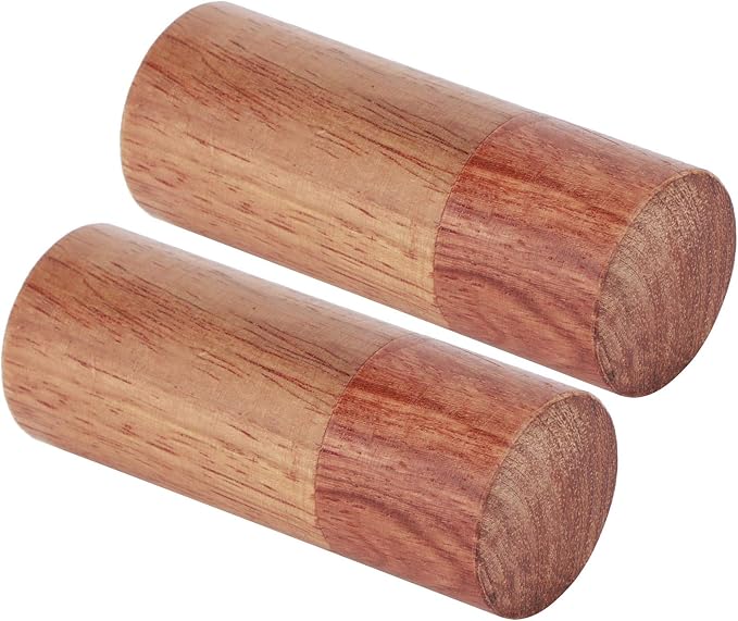 Zerodis 10Pcs Wooden Essential Oil Cylinder Box Storage Bottle Container Leak Proof Travel Carrier Case with Safe Independent Packaging for Aromatherapy DIY and Portable Use (2.5 outer diameter)
