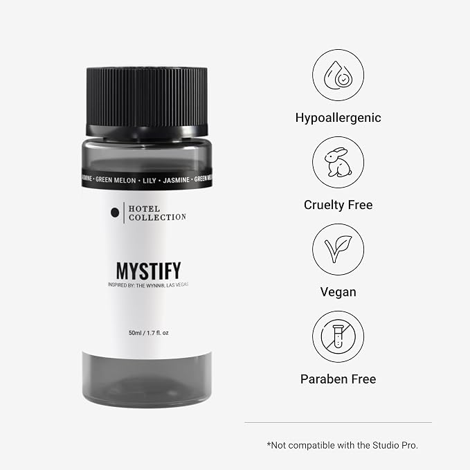 Hotel Collection Diffuser Oil - Mystify - Aromatherapy Essential Fragrance Oil - Jasmine, Green Melon, Lily - 50mL 1.7 Fl oz