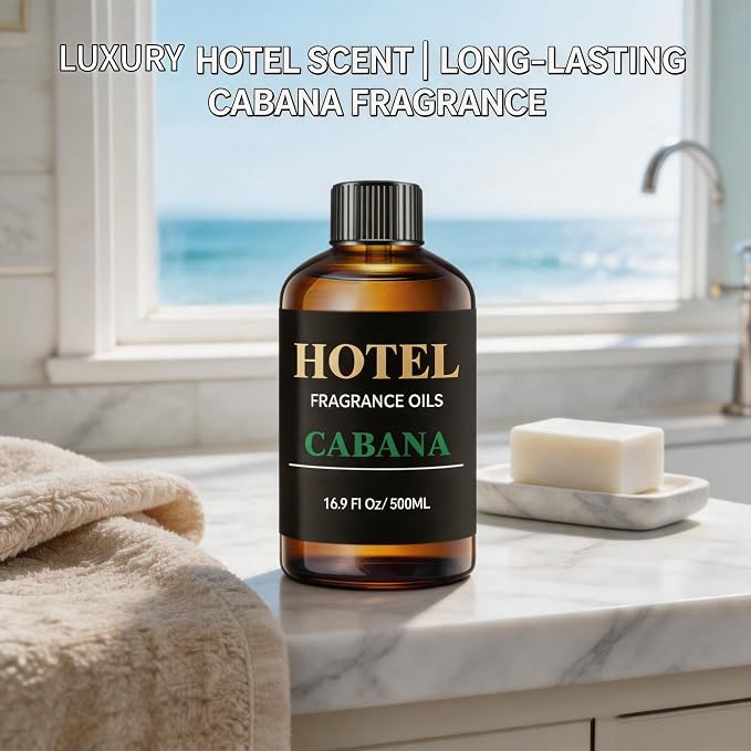 Hotel Collection Fragrance Oil – Luxury Aromatherapy Essential Oils for Diffuser & Home Scenting, Inspired by Iconic 5-Star Hotels