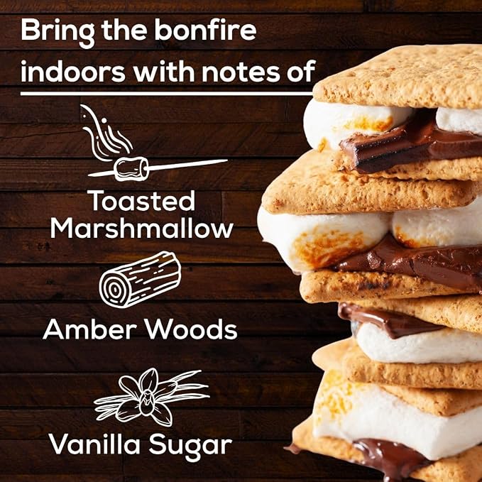 Scent Fill Bonfire Plug in Air Freshener Starter Kit, 2 Refills + Diffuser