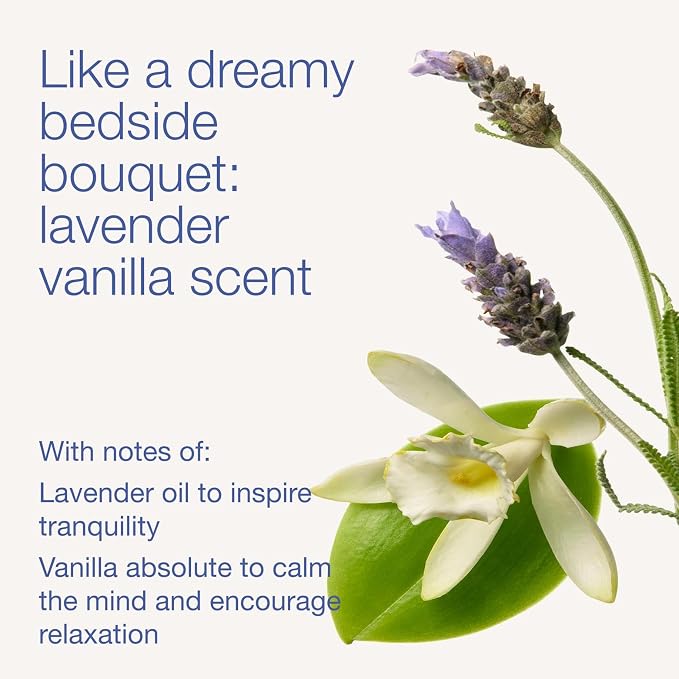 Bath & Body Works Lavender Vanilla Aromatherapy Body Cream, Ultimate Hydration Moisturizer with Shea Butter & Hyaluronic Acid for Dry Skin, 8 fl oz - 1 Pack