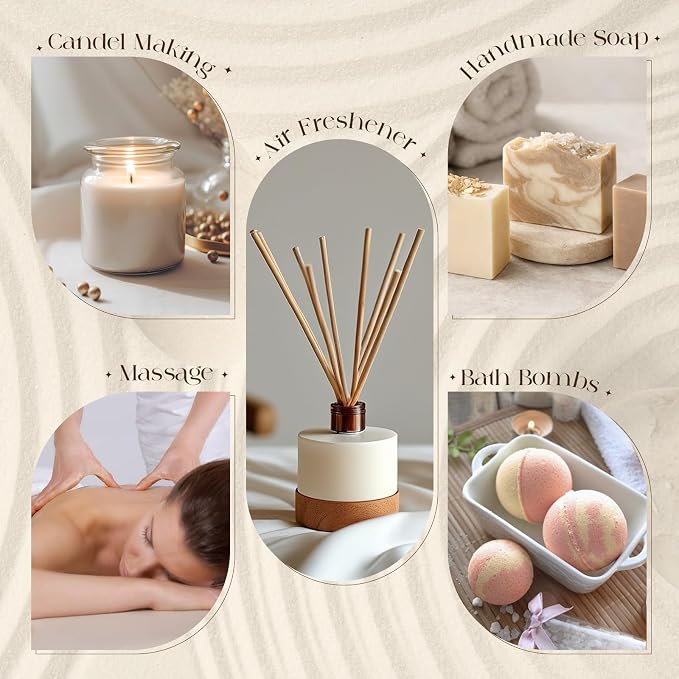 AESHORY Meditation Essential Oils Set, 6 Aromatherapy Blend Oils for Diffusers for Home, Yoga, Mindfulness & Relaxation, Deep Presence, Inner Halo, Grounding, Sacred Breath, Gift Set 6 x 10ML