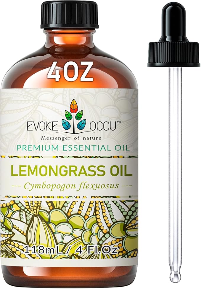 EVOKE OCCU Lemongrass Essential Oil and Sweet Orange Essential Oil - 4 Fl Oz