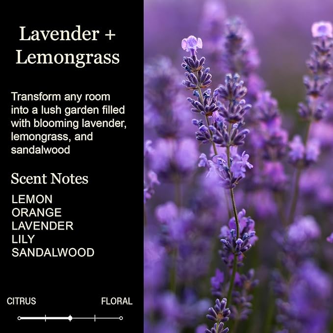 Cedar Crate Market Friend Candle Gift – Lavender Citrus Scented Soy Candle, Hand Poured in USA, Premium Gift Box, Long Lasting 60+ Hour Burn, Clean Burn Cotton Wick, Birthday Gifts for Women