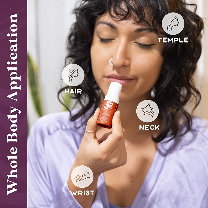 Essential Oils Balm Stick | Grounded Thought Aromatherapy Balm | All Natural Body Balm | Cedarwood, Cinnamon & Ylang Ylang Essential Oils Blend To Support Concentration and Focus | 6.5 grams