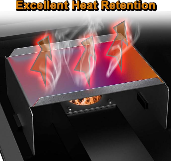 Heat Baffle Diffuser Grill Replacement Parts for Pit Boss 820 1100 700 1000 Series Heat Deflector Shield PB1100PS1 PB820PS1 PB1000XLW1 Austin XL 700FB PB820D 820XL 820FB PB820XL PB700FB Flame Tamer
