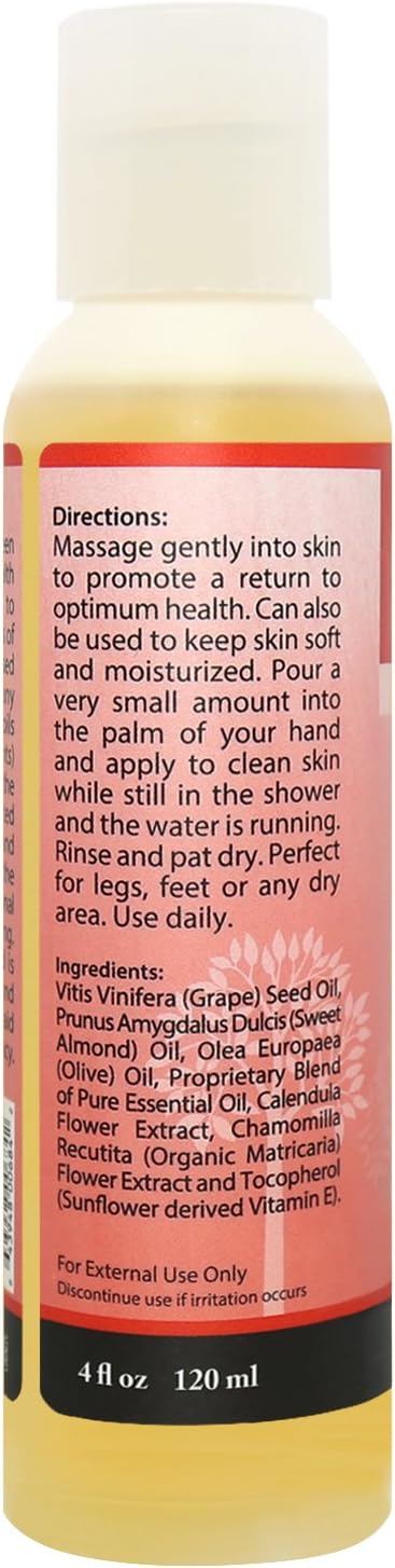 Plantlife Enhance Romance Massage Oil - Absorbs Deeply into The Skin and is Circulated Throughout, Providing Optimum Benefit to The Mind and Body - Made in California 4 oz