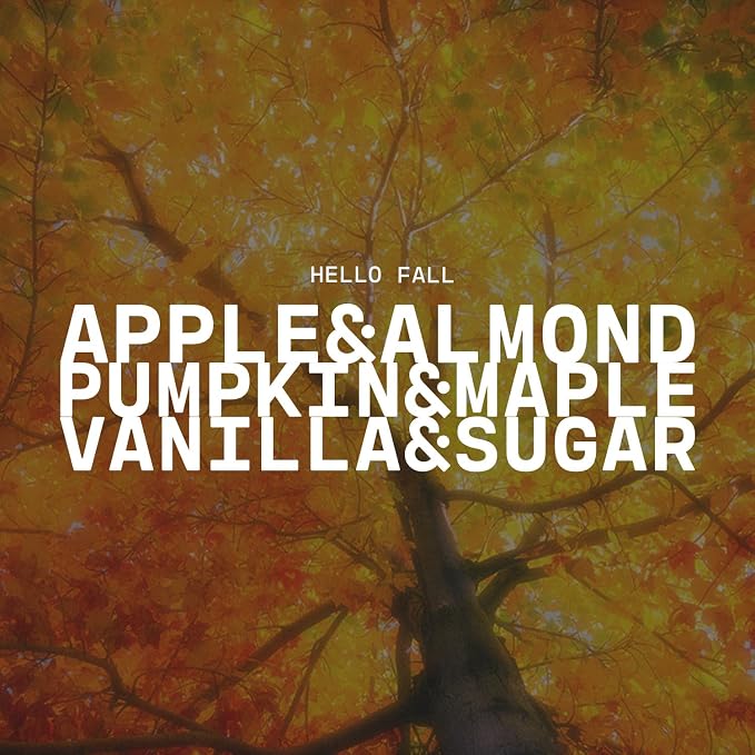Milkhouse Candle Company Hello Fall Soy Wax Melts - Golden Apples | Spiced Pumpkin | Pure Vanilla Scented - 5.5 oz, Hand-Poured, Premium Fragrance Oil, Made in the USA
